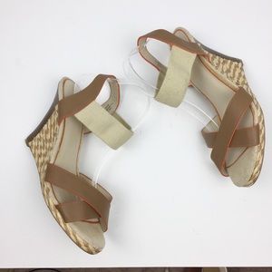 Cato Sisal Covered Wedge Sandal Size 12